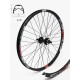 Roata fata CROSSER X6 36H 26 QR - Frana disc (6 suruburi) cu butuc JTD761