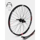 Roata CROSSER X6 36H 26" Spate QR Disc Caseta capsata Negru Roata spate CROSSER X6 36H 26 Caseta, QR - Frana disc (6 suruburi) cu butuc JYD762 - capsata