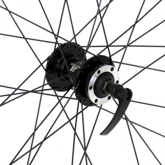 Roata fata CROSSER X11 32H 27.5 QR - Frana disc (6 suruburi) cu butuc Joytech JYD761