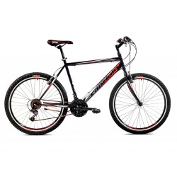 Bicicleta Capriolo Passion Man black-red 21 Bicicleta Capriolo Passion Man black-red 21