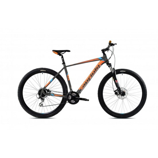 Bicicleta Capriolo Level 9.2 29 matt- grey -orange blue 21 Bicicleta Capriolo Level 9.2 29 mat- grey -orange blue 21