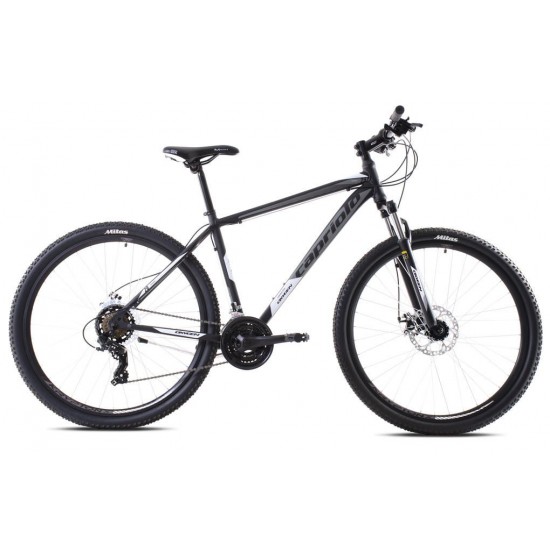 Bicicleta Capriolo Oxygen 29 black silver white 19 Bicicleta Capriolo Oxygen 29 black silver white 19