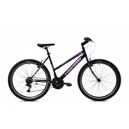 Bicicleta Capriolo Passion L negru pink 17 Bicicleta Capriolo Passion L negru pink 17