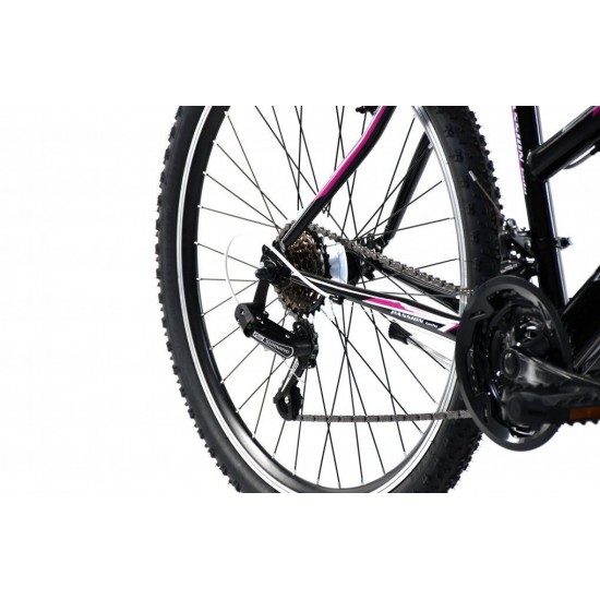 Bicicleta Capriolo Passion L negru pink 17 Bicicleta Capriolo Passion L negru pink 17
