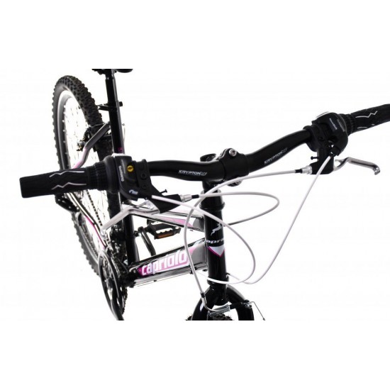 Bicicleta Capriolo Passion L negru pink 17 Bicicleta Capriolo Passion L negru pink 17