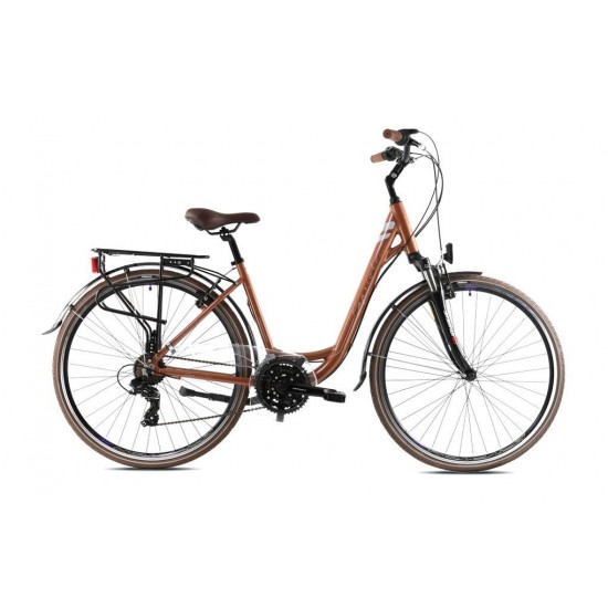 Bicicleta Capriolo Elegance Lady 28 bronze 18 Bicicleta Capriolo Elegance Lady 28 bronze 18