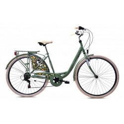 Bicicleta Capriolo Diana City olive green 18 Bicicleta Capriolo Diana City olive green 18