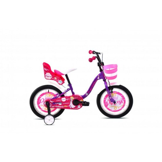 Bicicleta Capriolo Fantasy violet-pink 16