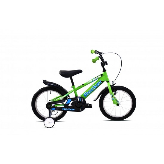 Bicicleta Capriolo Rocker verde-albastru 16