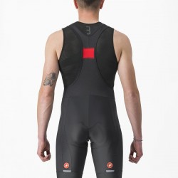 Bluza de corp cu maneca scurta Castelli Core Seamless Negru S/M