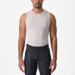 Bluza de corp fara maneci Castelli PRO Mesh 2.0 SL pentru barbati alb M Bluza de corp fara maneci Castelli PRO Mesh 2.0 SL pentru barbati alb M