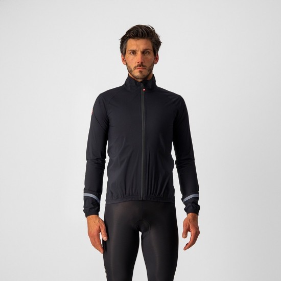 Jacheta de ploaie Castelli Emergency 2 Rain Negru S Jacheta de ploaie Castelli Emergency 2 Rain Negru S