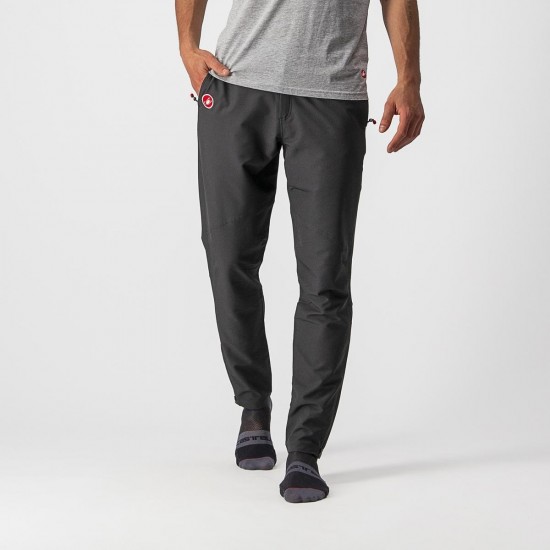 Pantaloni lungi casual Castelli Milano Negru XXL Pantaloni lungi casual Castelli Milano Negru XXL