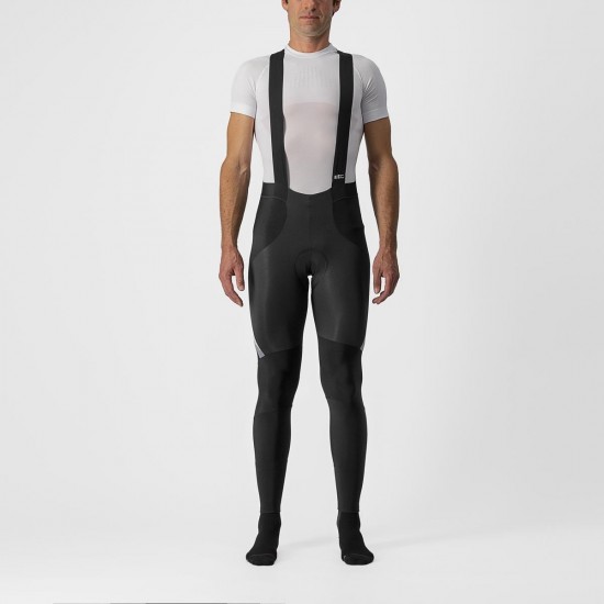 Pantaloni lungi cu bretele Castelli Sorpasso RoS Negru/Argintiu Reflex L Pantaloni lungi cu bretele Castelli Sorpasso RoS Negru/Argintiu Reflex L