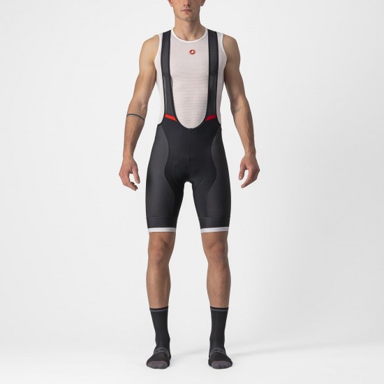 Pantaloni scurti cu bretele Castelli Competizione Kit Negru/Gri XL Pantaloni scurti cu bretele Castelli Competizione Kit Negru/Gri XL