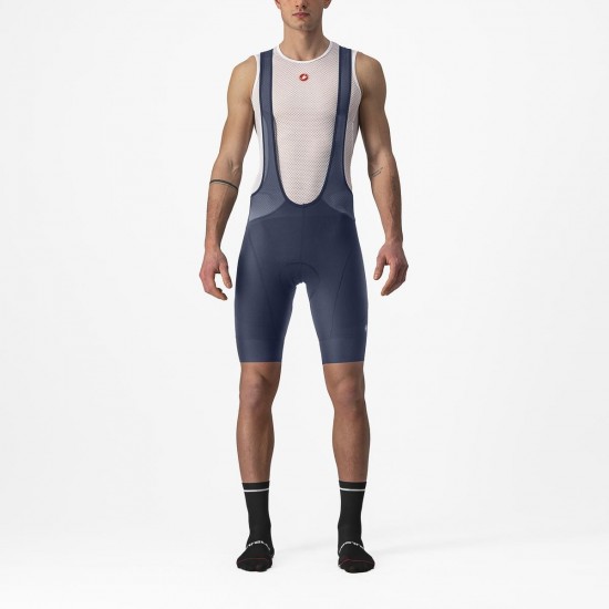 Pantaloni scurti cu bretele Castelli Endurance 3 Indigo S