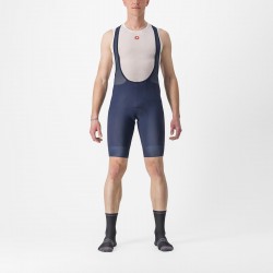 Pantaloni scurti cu bretele Castelli Entrata 2 pentru barbati albastru belgian L Pantaloni scurti cu bretele Castelli Entrata 2 pentru barbati albastru belgian L