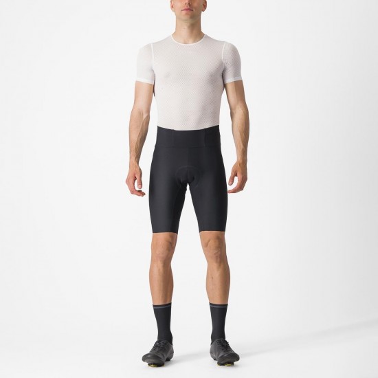 Pantaloni scurti cu bretele Castelli Espresso Negru XXXL Pantaloni scurti cu bretele Castelli Espresso Negru XXXL