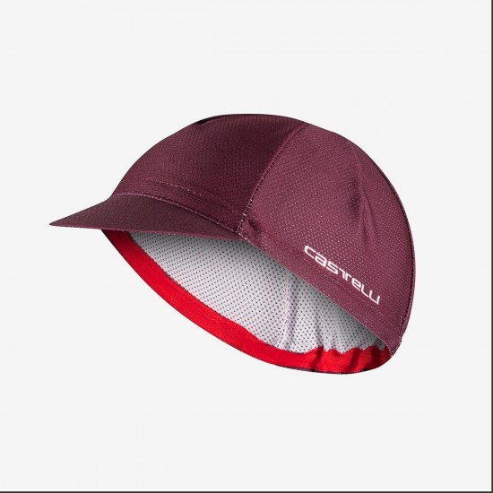 Sepcuta ciclism Castelli Rosso Corsa 2 Visiniu UNI Sepcuta ciclism Castelli Rosso Corsa 2 Visiniu UNI