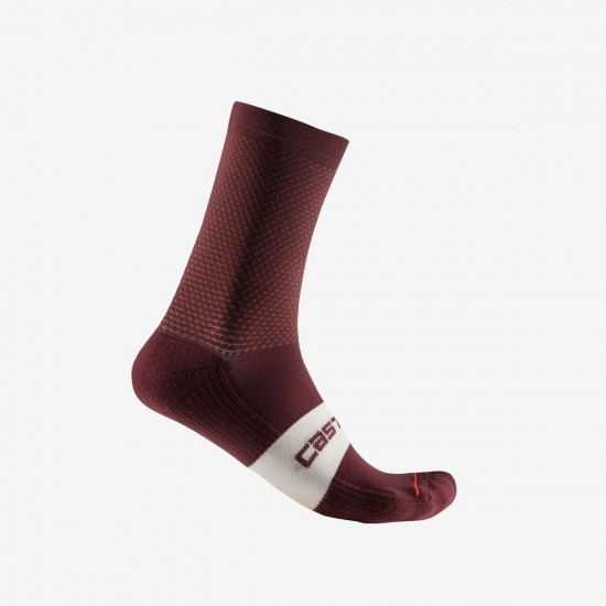 Sosete Castelli Espresso 15 Visiniu S/M 36-39 Sosete Castelli Espresso 15 Visiniu S/M 36-39