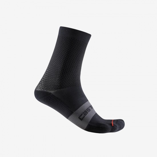 Sosete Castelli Espresso W 12 de dama Negru L/XL 39-41 Sosete Castelli Espresso W 12 de dama Negru L/XL 39-41