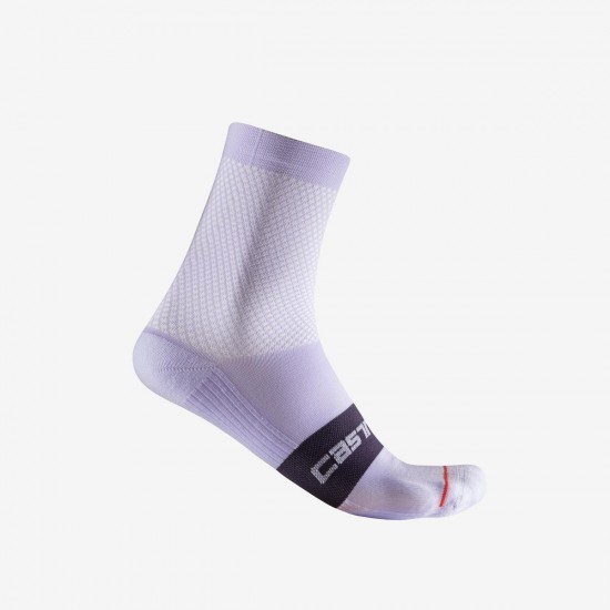 Sosete Castelli Espresso W 12 de dama Violet L/XL 39-41 Sosete Castelli Espresso W 12 de dama Violet L/XL 39-41
