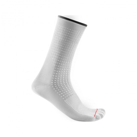 Sosete Castelli Premio 18 Alb XXL 44-47 Sosete Castelli Premio 18 Alb XXL 44-47