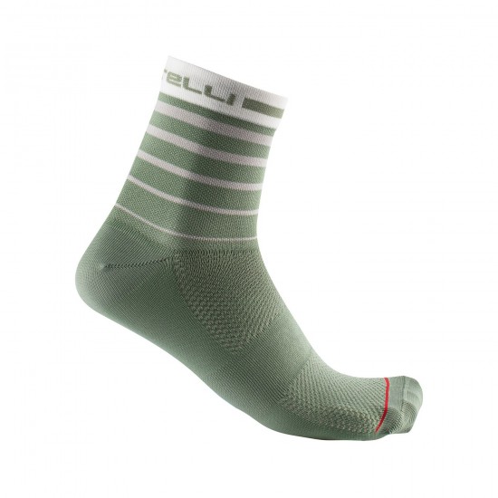 Sosete Castelli Speed Strada 12 Vernil/Gri/Alb XXL 44-47 Sosete Castelli Speed Strada 12 Vernil/Gri/Alb XXL 44-47