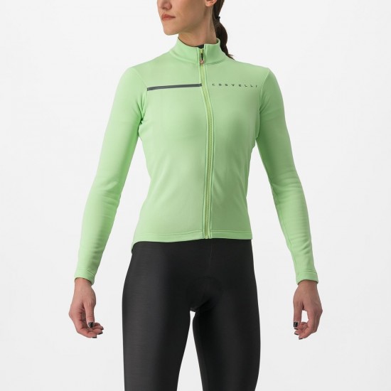 Tricou cu maneca lunga Castelli Sinergia 2 FZ de dama Verde Mint S Tricou cu maneca lunga Castelli Sinergia 2 FZ de dama Verde Mint S