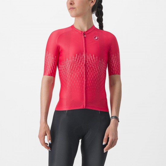 Tricou cu maneca scurta Castelli Aero PRO W de dama Portocaliu S Tricou cu maneca scurta Castelli Aero PRO W de dama Portocaliu S