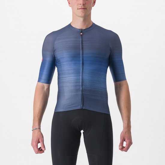 Tricou cu maneca scurta Castelli Aero Race 6.0 Bleumarin XL Tricou cu maneca scurta Castelli Aero Race 6.0 Bleumarin XL