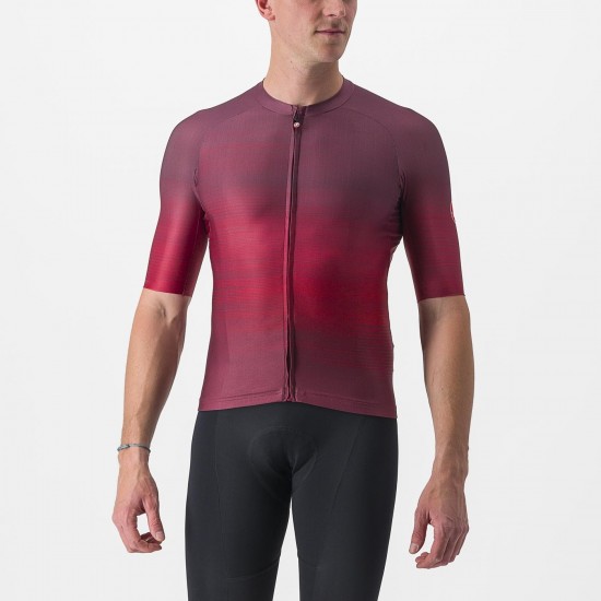 Tricou cu maneca scurta Castelli Aero Race 6.0 Visiniu XXL Tricou cu maneca scurta Castelli Aero Race 6.0 Visiniu XXL