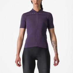 Tricou cu maneca scurta Castelli Anima 4 pentru femei mov nocturn M Tricou cu maneca scurta Castelli Anima 4 pentru femei mov nocturn M