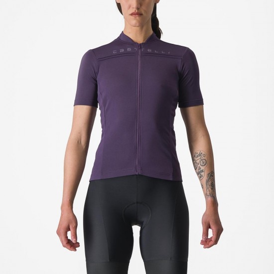 Tricou cu maneca scurta Castelli Anima 4 de dama Mov S Tricou cu maneca scurta Castelli Anima 4 de dama Mov S