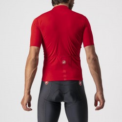 Tricou cu maneca scurta Castelli Classifica pentru barbati rosu L