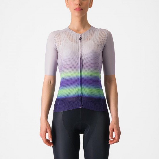 Tricou cu maneca scurta Castelli Climbers 4.0 W de dama Violet/Vernil/Mov S Tricou cu maneca scurta Castelli Climbers 4.0 W de dama Violet/Vernil/Mov S