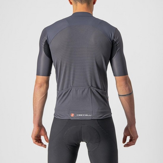 Tricou cu maneca scurta Castelli Endurance Elite Antracit XL Tricou cu maneca scurta Castelli Endurance Elite Antracit XL
