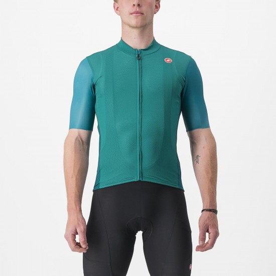 Tricou cu maneca scurta Castelli Endurance Elite Turcoaz M Tricou cu maneca scurta Castelli Endurance Elite Turcoaz M