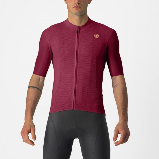 Tricou cu maneca scurta Castelli Endurance Elite Visiniu XXL Tricou cu maneca scurta Castelli Endurance Elite Visiniu XXL