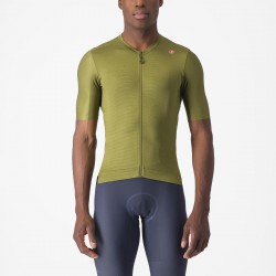 Tricou cu maneca scurta Castelli Espresso Kaki M Tricou cu maneca scurta Castelli Espresso Kaki M