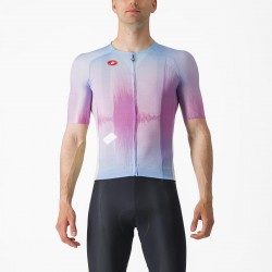 Tricou cu maneca scurta Castelli R-A/D Violet Multicolor M