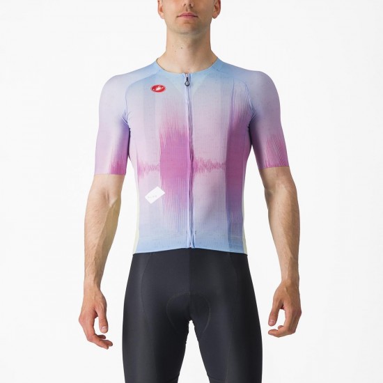 Tricou cu maneca scurta Castelli R-A/D Violet Multicolor XL Tricou cu maneca scurta Castelli R-A/D Violet Multicolor XL