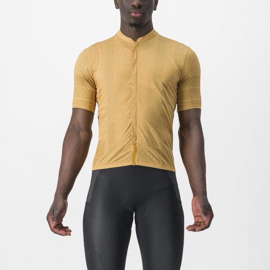 Tricou cu maneca scurta Castelli Unlimited Terra Galben XXL Tricou cu maneca scurta Castelli Unlimited Terra Galben XXL