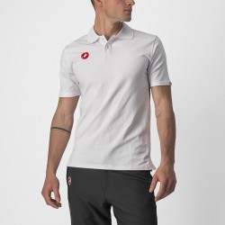 Tricou polo Castelli Race Day Alb L Tricou polo Castelli Race Day Alb L