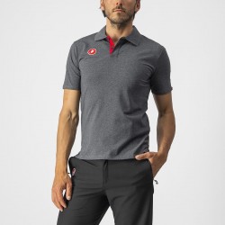 Tricou polo Castelli Race Day Gri M Tricou polo Castelli Race Day Gri M
