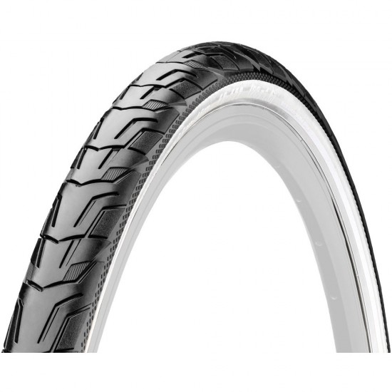 Anvelopa Continental Ride City Reflex 42-622 (28x1.6) negru/alb Anvelopa Continental Ride City Reflex 42-622 (28x1.6) negru/alb