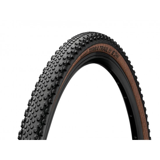 Anvelopa pliabila Continental Terra Trail Shieldwall SL 45-622 (28 x 1.70) negru/maro Anvelopa pliabila Continental Terra Trail Shieldwall SL 45-622 (28 x 1.70) negru/maro