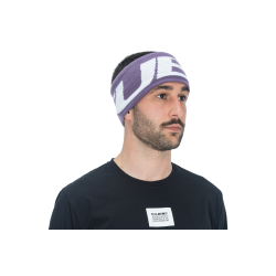 BANDANA CUBE HEADBAND VIOLET WHITE ONE SIZE BANDANA CUBE HEADBAND VIOLET WHITE ONE SIZE