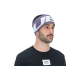 BANDANA CUBE HEADBAND VIOLET WHITE One size