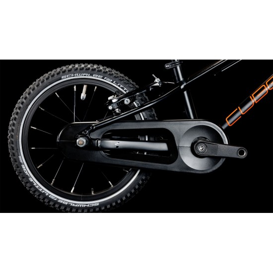 BICICLETA COPII CUBE NUMOVE 140 NEGRU/PORTOCALIU 14INCH BICICLETA COPII CUBE NUMOVE 140 NEGRU/PORTOCALIU 14INCH